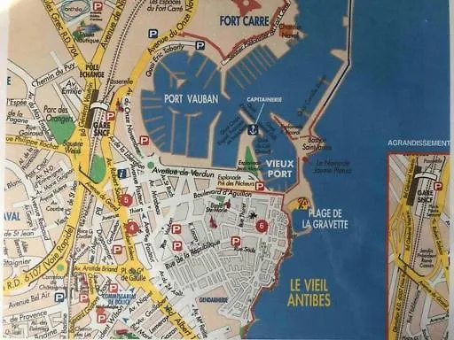 L Appartement De Manon, Centre Historique Du Vieil Antibes 0*,  França